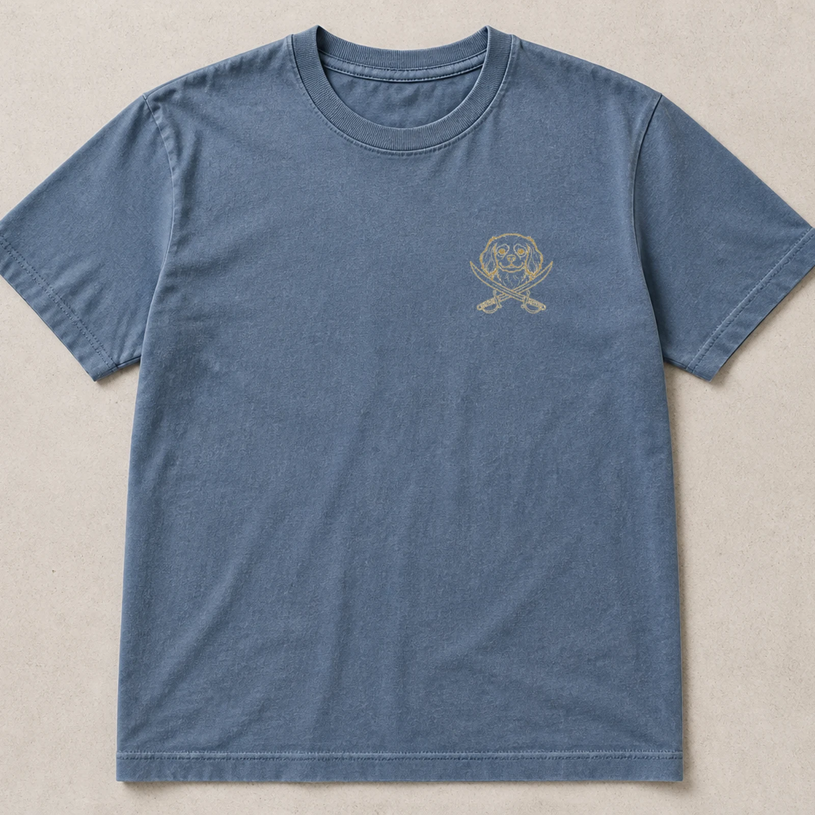 1717 Crest blue jean