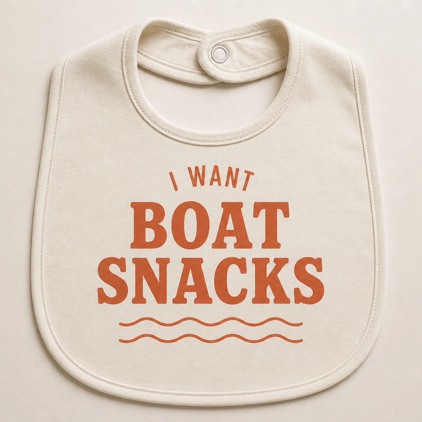 Boat Snacks bib
