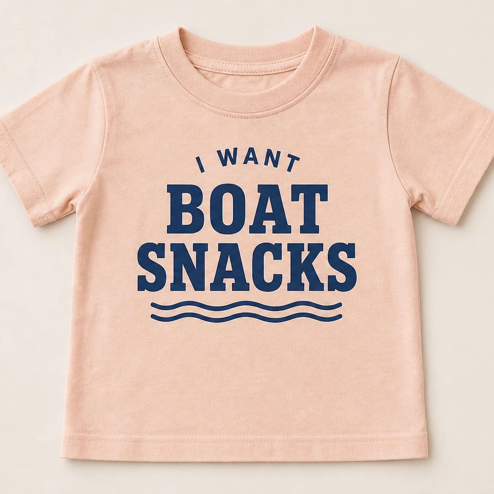 Boat Snacks toddler tee