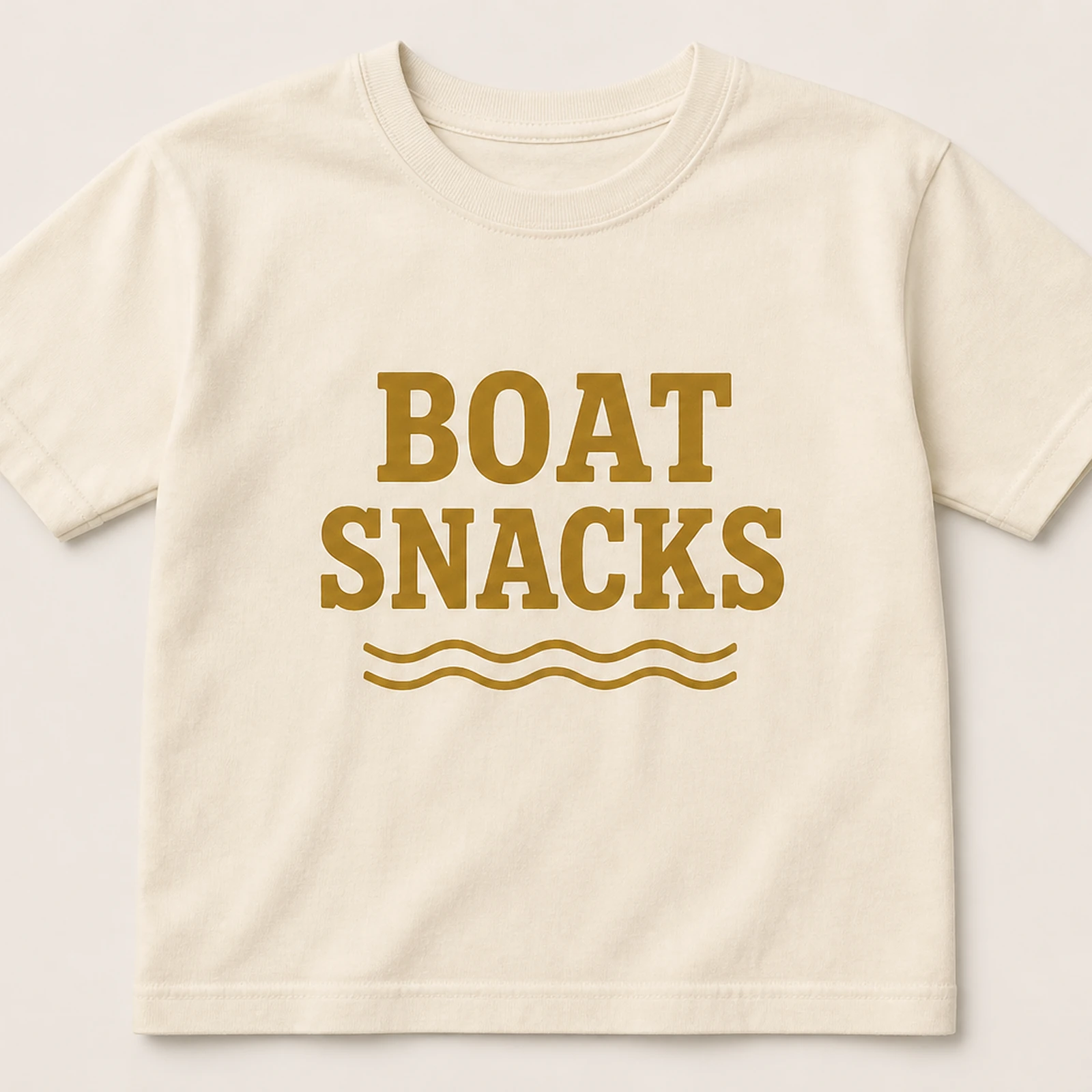 Boat Snacks youth tee