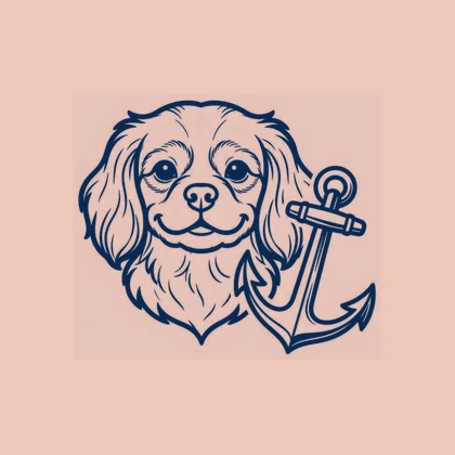 Dog & Anchor Tee